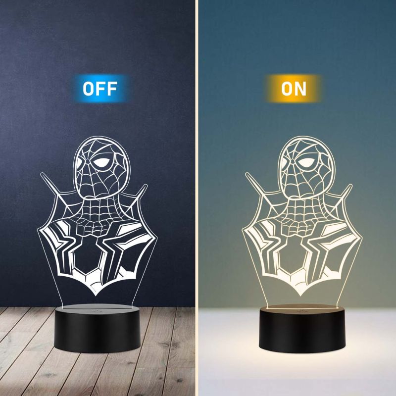 Spider Man Suit Design Night Lamp